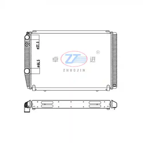 Engineering vehicle radiator manufacturer in China